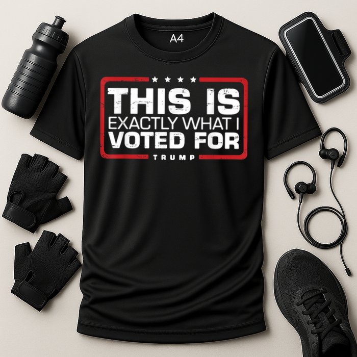This is Exactly What I Voted For Trump Cooling Performance Crew T-Shirt