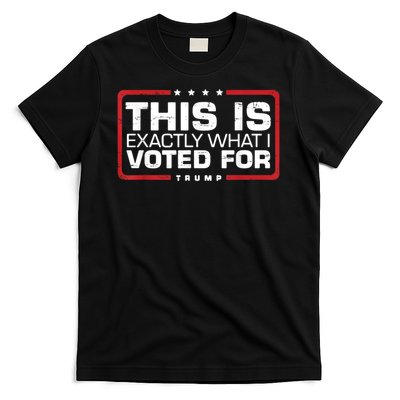 This is Exactly What I Voted For Trump T-Shirt