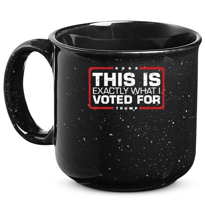 This is Exactly What I Voted For Trump 15oz Campfire Ceramic Mug