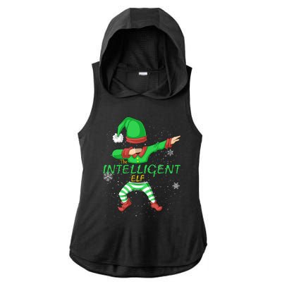 The Intelligent Elf Ladies PosiCharge Tri-Blend Wicking Draft Hoodie Tank