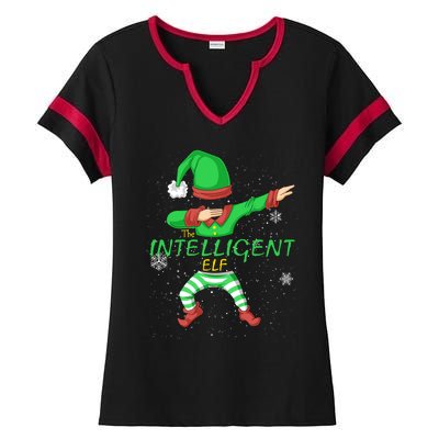 The Intelligent Elf Ladies Halftime Notch Neck Tee