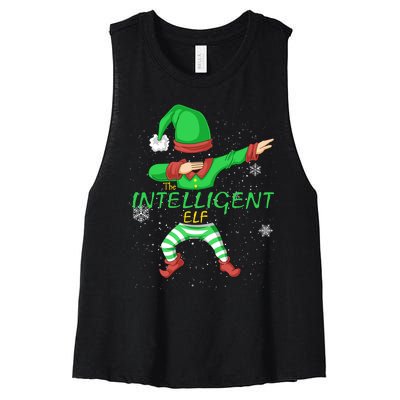 The Intelligent Elf Women's Racerback Cropped Tank