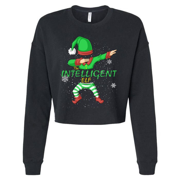 The Intelligent Elf Cropped Pullover Crew