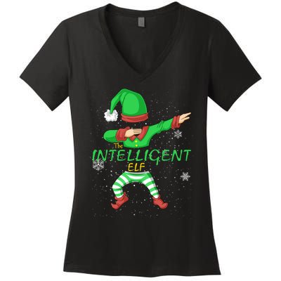 The Intelligent Elf Women's V-Neck T-Shirt