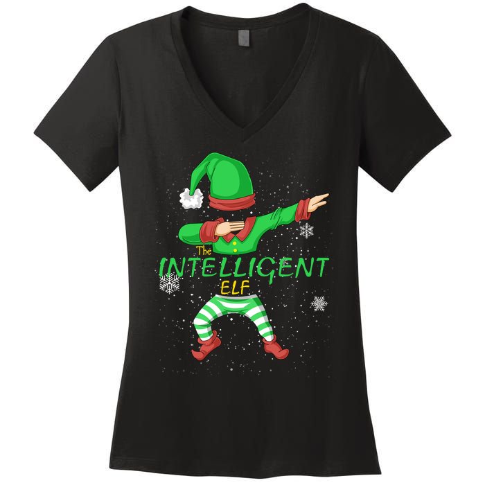 The Intelligent Elf Women's V-Neck T-Shirt