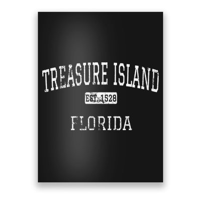 Treasure Island Florida FL Vintage Poster