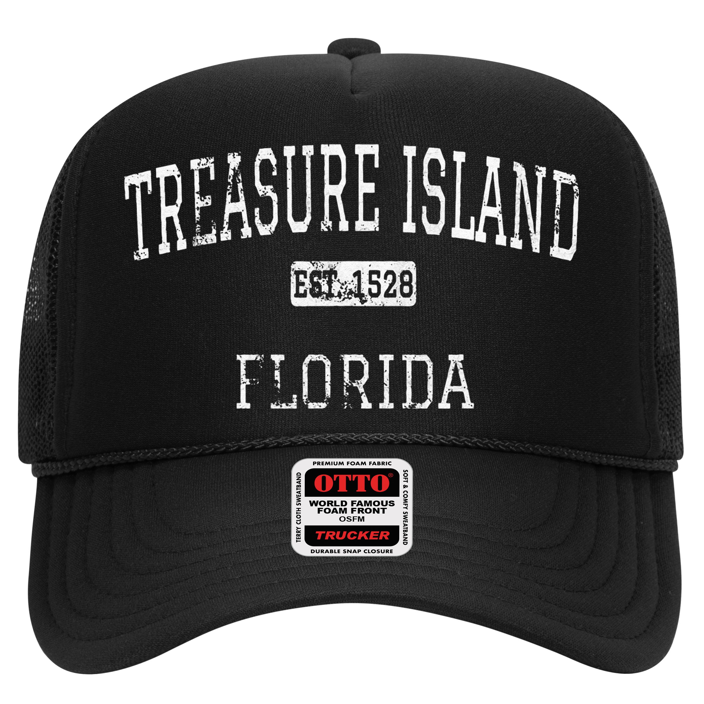 Treasure Island Florida FL Vintage Hat