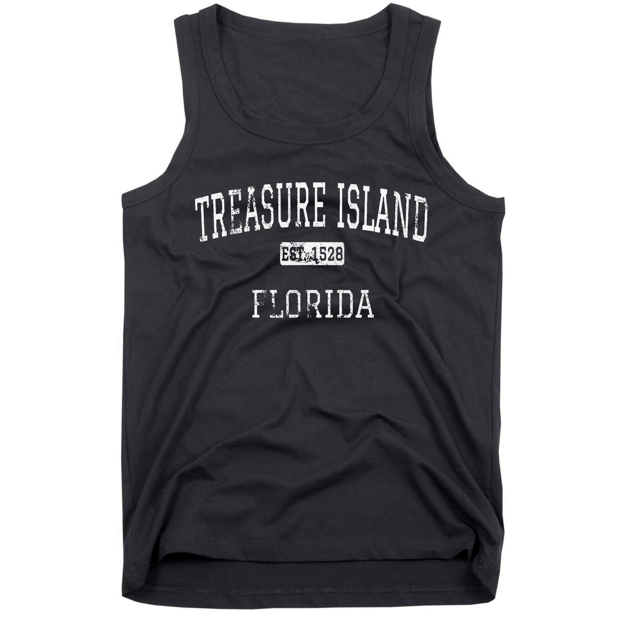 Treasure Island Florida FL Vintage Tank Top