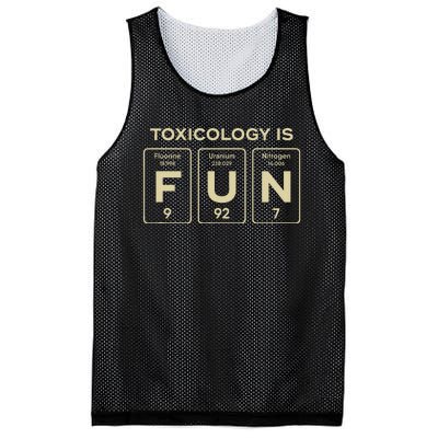 Toxicology Is Fun Toxicologist Mesh Reversible Basketball Jersey Tank