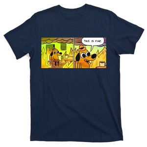 This Is Fine Meme Shirt T-Shirt