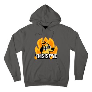 This Is Fine Hoodie