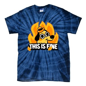 This Is Fine Tie-Dye T-Shirt