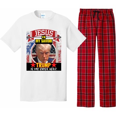 Trump Indicted Funny Mugshot Graphic Design Pajama Set