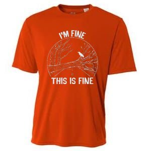 This Is Fine Cooling Performance Crew T-Shirt