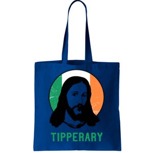 Tipperary Ireland Flag Jesus St Patricks Day Gift Tote Bag