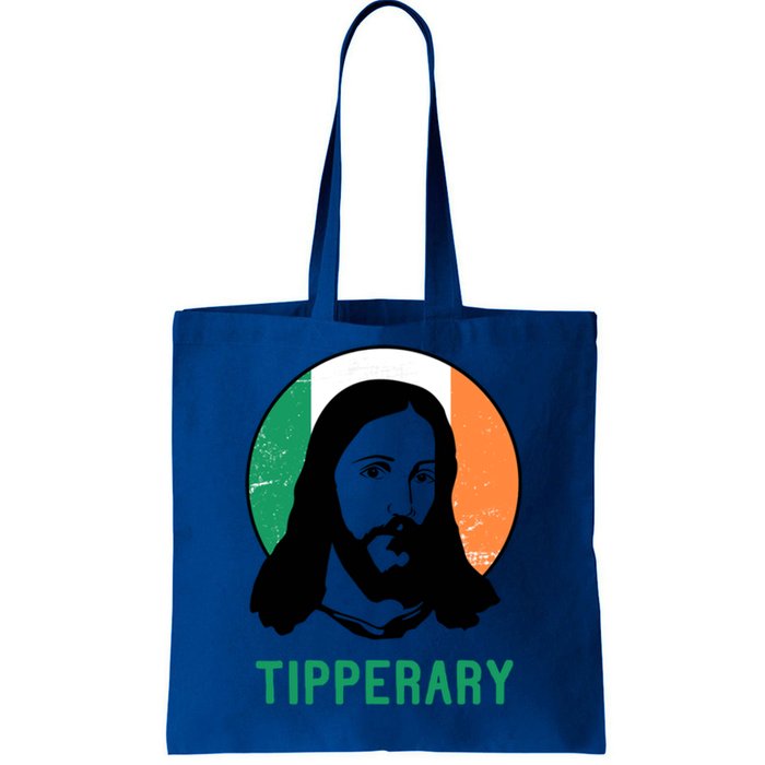 Tipperary Ireland Flag Jesus St Patricks Day Gift Tote Bag