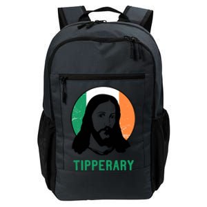 Tipperary Ireland Flag Jesus St Patricks Day Gift Daily Commute Backpack