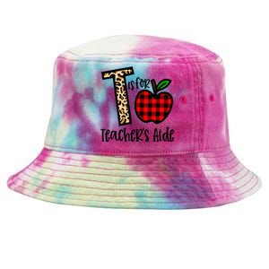 T Is For Teacher’s Aide Back To School Teacher Gift Tie-Dyed Bucket Hat