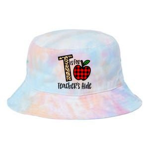 T Is For Teacher’s Aide Back To School Teacher Gift Tie Dye Newport Bucket Hat