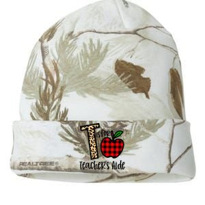 T Is For Teacher’s Aide Back To School Teacher Gift Kati Licensed 12" Camo Beanie