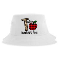 T Is For Teacher’s Aide Back To School Teacher Gift Sustainable Bucket Hat