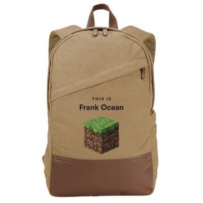 This Is Frank O.C.E.A.N Cotton Canvas Backpack