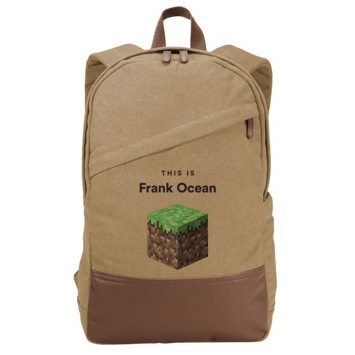 This Is Frank O.C.E.A.N Cotton Canvas Backpack