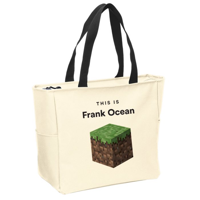 This Is Frank O.C.E.A.N Zip Tote Bag