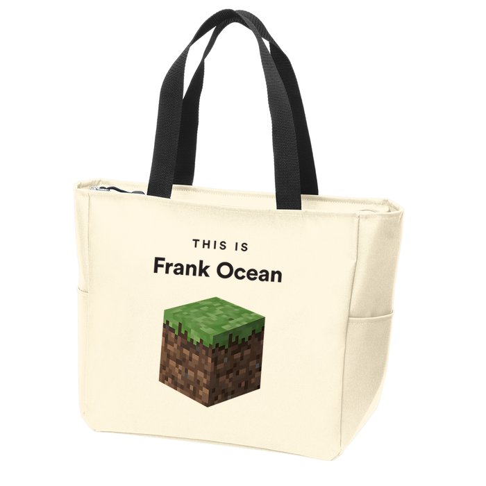This Is Frank O.C.E.A.N Zip Tote Bag