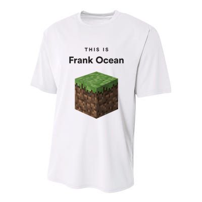 This Is Frank O.C.E.A.N Youth Performance Sprint T-Shirt