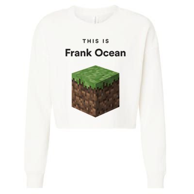 This Is Frank O.C.E.A.N Cropped Pullover Crew