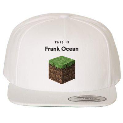 This Is Frank O.C.E.A.N Wool Snapback Cap