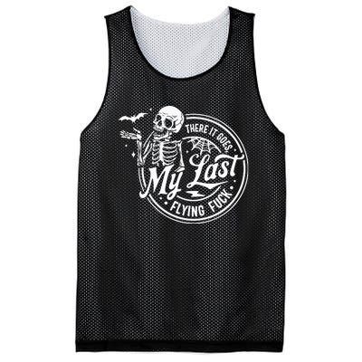 There It Goes My Last Flying Fuck Mesh Reversible Basketball Jersey Tank