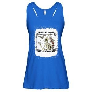 There It Goes My Last Flying F Halloween Skeleton Gift Ladies Essential Flowy Tank