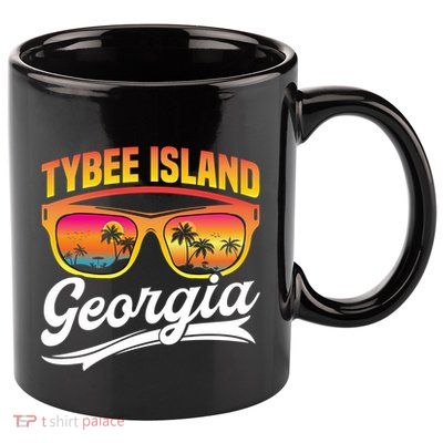 Tybee Island Georgia Vacation Summer Beach Tybee Island Cute Gift 11oz C Handle Ceramic Mug