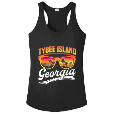 Tybee Island Georgia Vacation Summer Beach Tybee Island Cute Gift Ladies PosiCharge Competitor Racerback Tank
