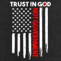 Trust In God Not The Government Patriotic Trust In God T Adult Drive Performance Visor