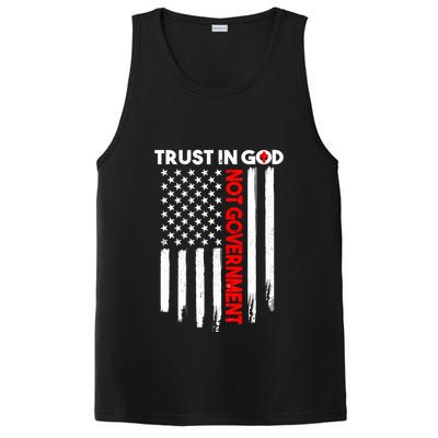 Trust In God Not The Government Patriotic Trust In God T PosiCharge Competitor Tank