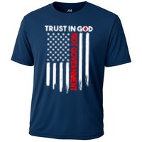Trust In God Not The Government Patriotic Trust In God T Cooling Performance Crew T-Shirt