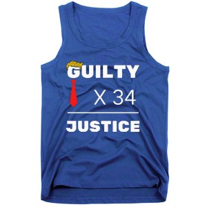 Trump Is Guilty Trump Is Guilty On 34 Counts Tank Top