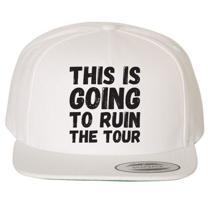 This Is Going To Run Wool Snapback Cap