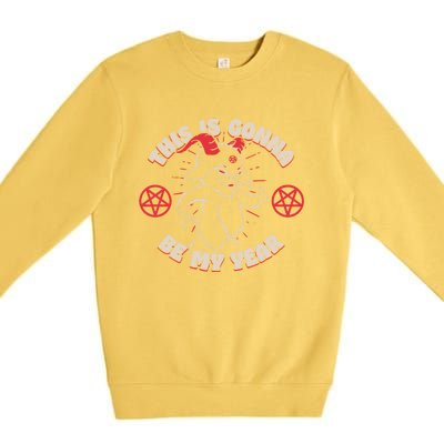 This Is Gonna Be My Year Gift Premium Crewneck Sweatshirt