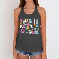 This Is Going To Ruin The Witty Women's Knotted Racerback Tank