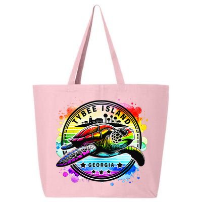 Tybee Island Georgia Sea Turtle Ga 25L Jumbo Tote