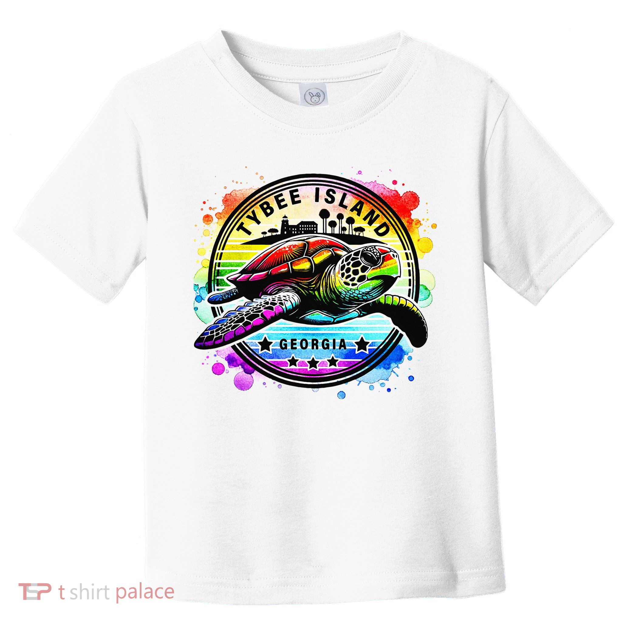 Tybee Island Georgia Sea Turtle Ga Toddler T-Shirt