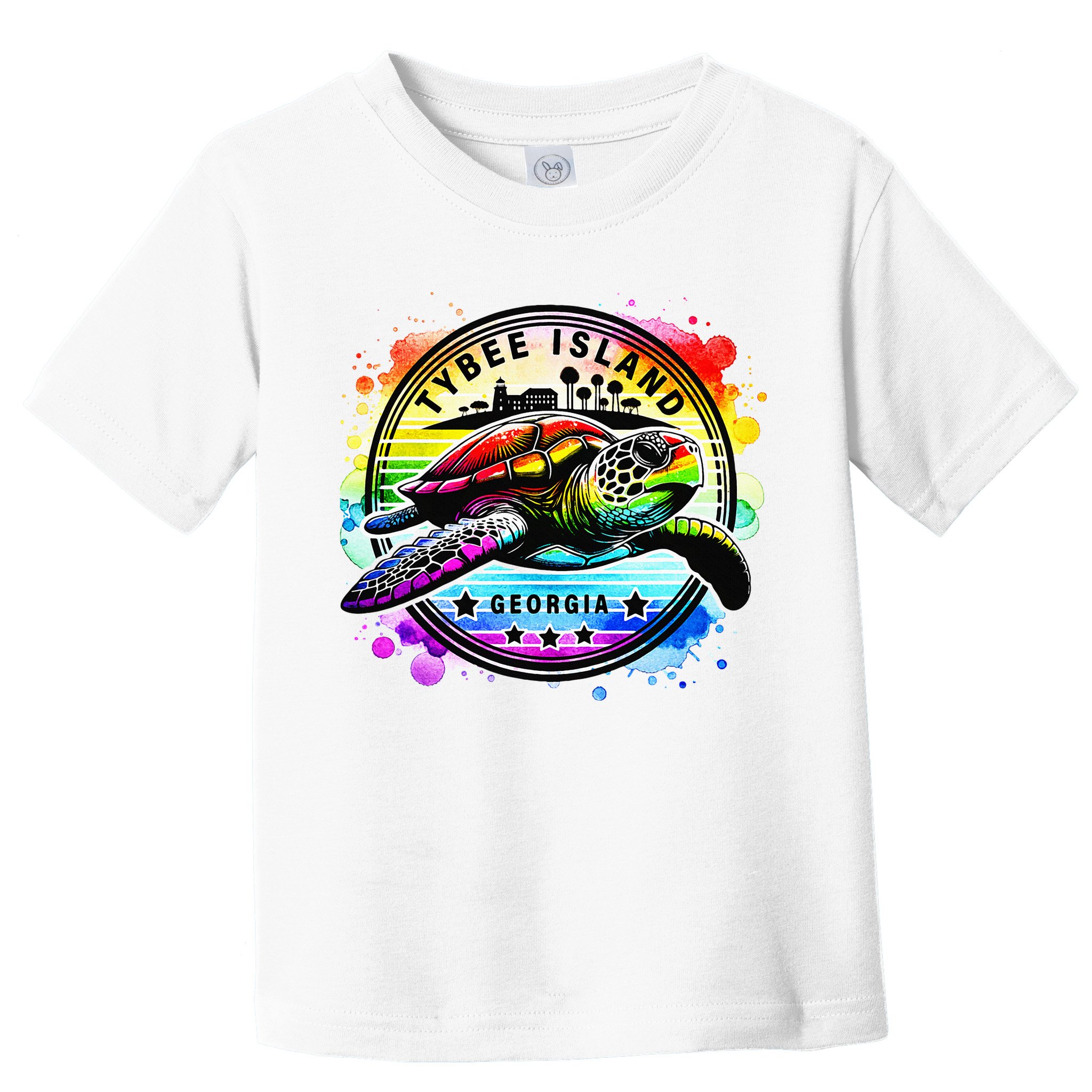 Tybee Island Georgia Sea Turtle Ga Toddler T-Shirt
