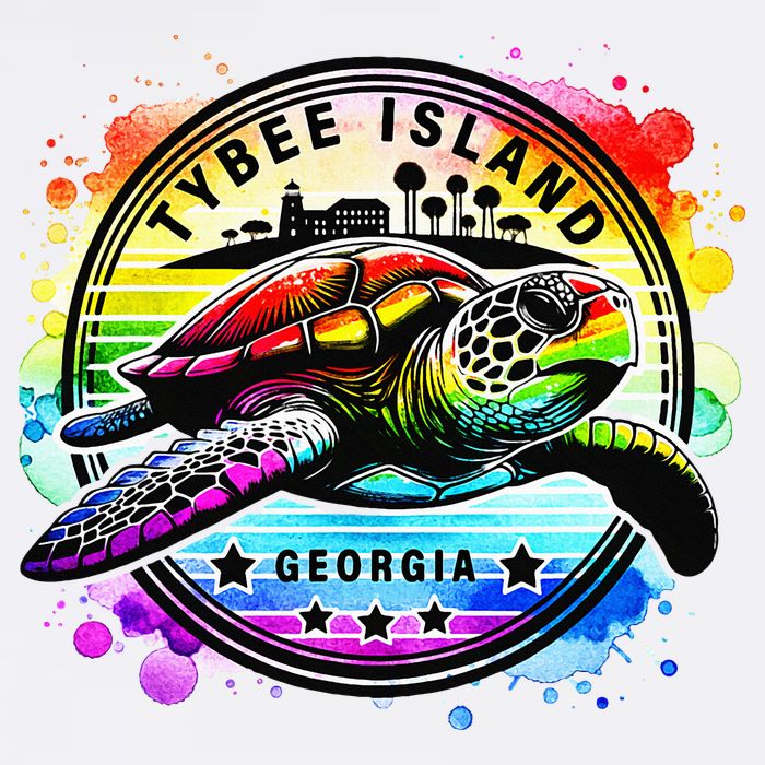 Tybee Island Georgia Sea Turtle Ga Toddler T-Shirt