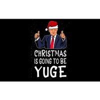 Trump It's Gonna Be Yuge Ugly Christmas Bumper Sticker