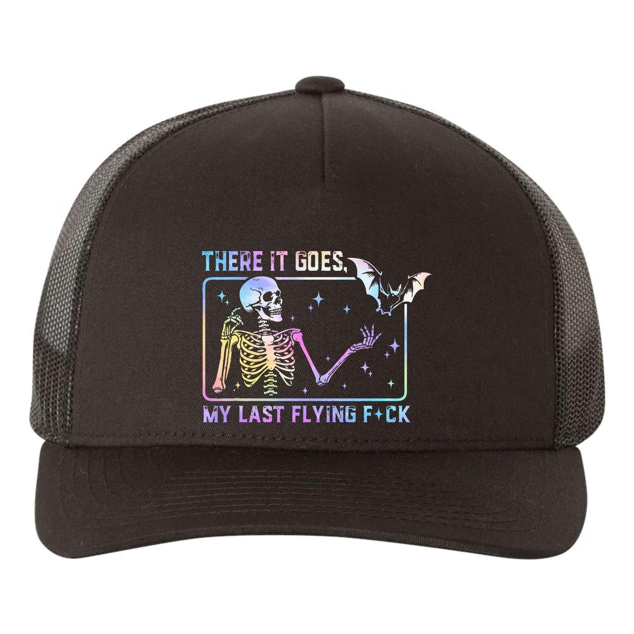 There It Goes My Last Flying Fuck Yupoong Adult 5-Panel Trucker Hat