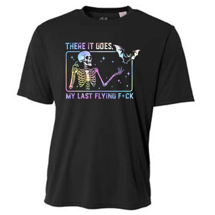 There It Goes My Last Flying Fuck Cooling Performance Crew T-Shirt